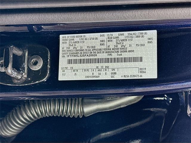 Photo of 2025 Antimatter Blue Metallic Ford F-150