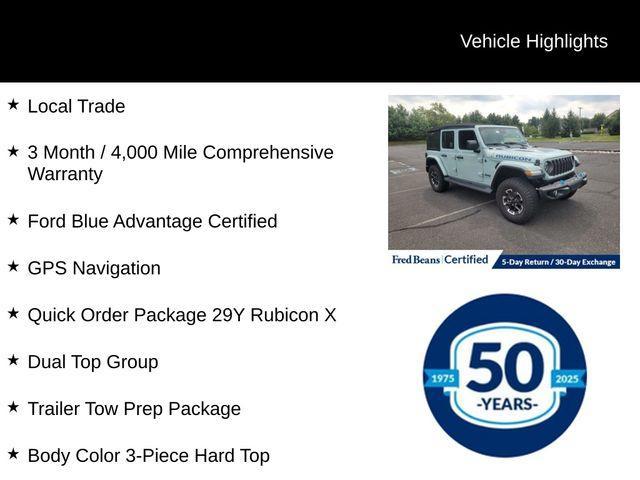 Photo of 2024 Earl Clearcoat Jeep Wrangler 4xe