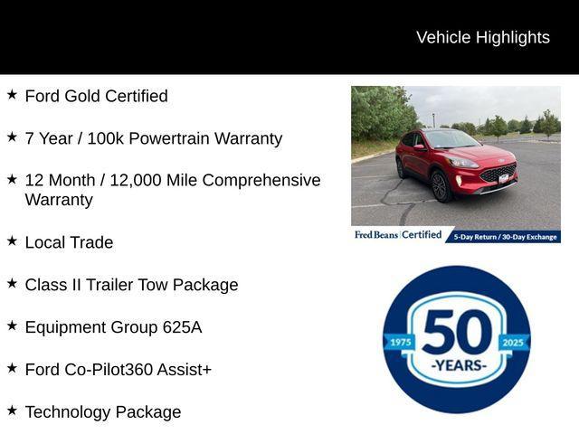 Photo of 2022 Rapid Red Metallic Tinted Clearcoat Ford Escape PHEV