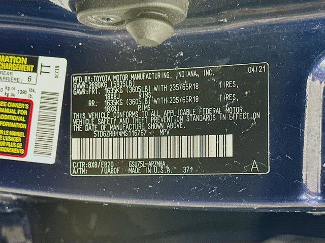 Photo of 2021 Blueprint Toyota Highlander