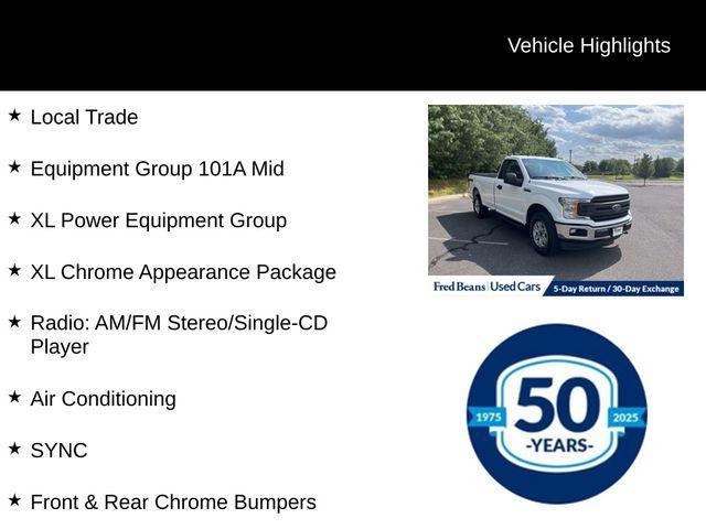 Photo of 2018 Oxford White Ford F-150
