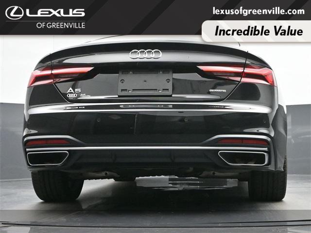 Photo of 2021 Brilliant Black/Black Roof Audi A5 Sportback