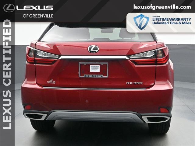 Photo of 2022 Matador Red Mica Lexus RX 350