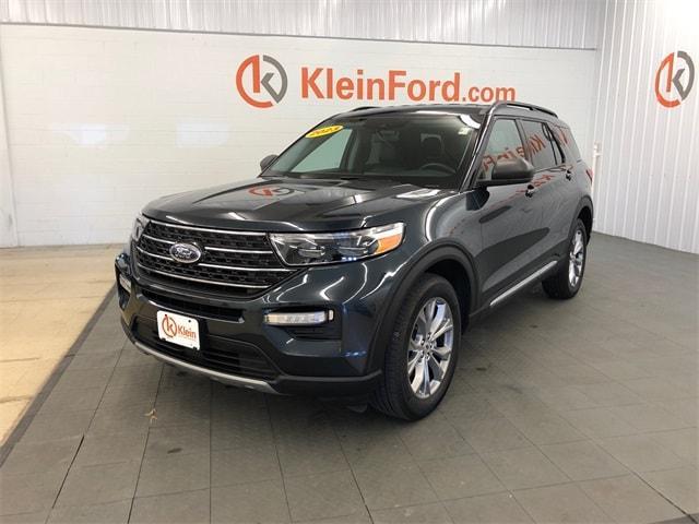 Photo of 2023 Stone Blue Metallic Ford Explorer