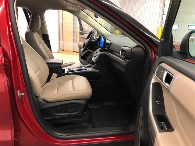 Photo of 2022 Red Metallic Ford Explorer