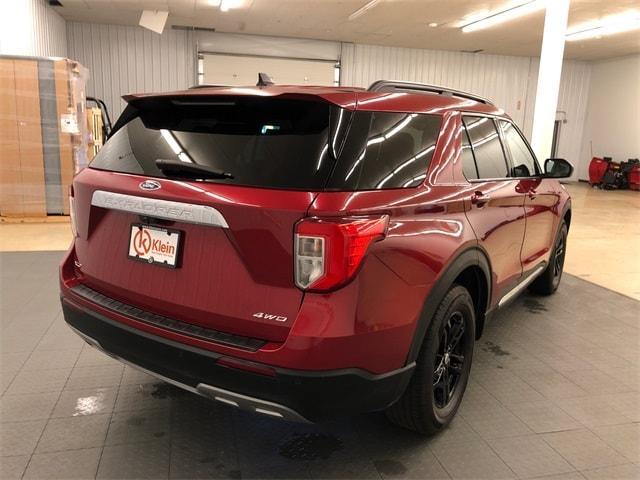 Photo of 2022 Red Metallic Ford Explorer