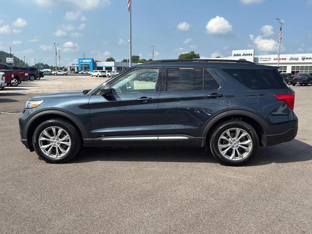 Photo of 2023 Stone Blue Metallic Ford Explorer