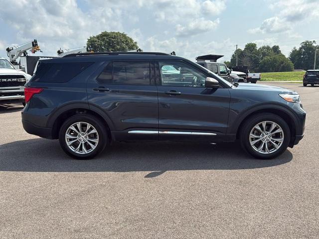Photo of 2023 Stone Blue Metallic Ford Explorer