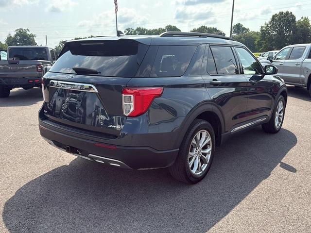Photo of 2023 Stone Blue Metallic Ford Explorer
