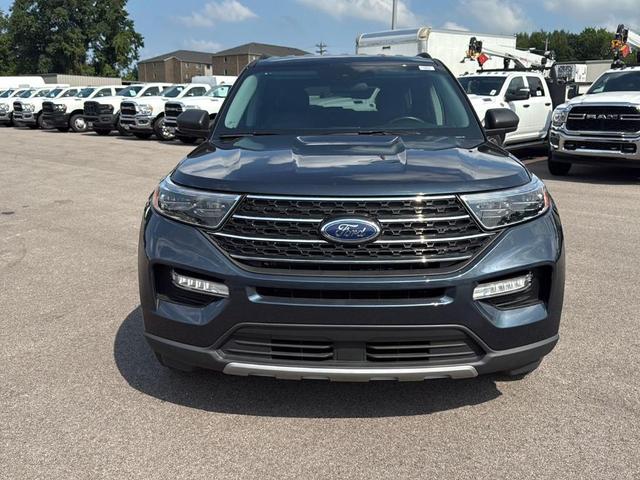 Photo of 2023 Stone Blue Metallic Ford Explorer