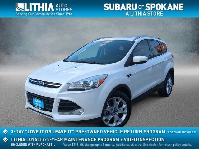 Photo of 2016 White Platinum Metallic Tri-Coat Ford Escape