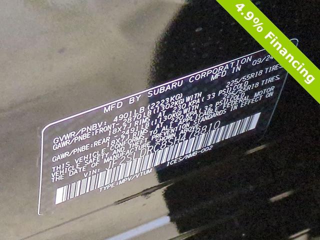 Photo of 2025 Crystal Black Silica Subaru Forester