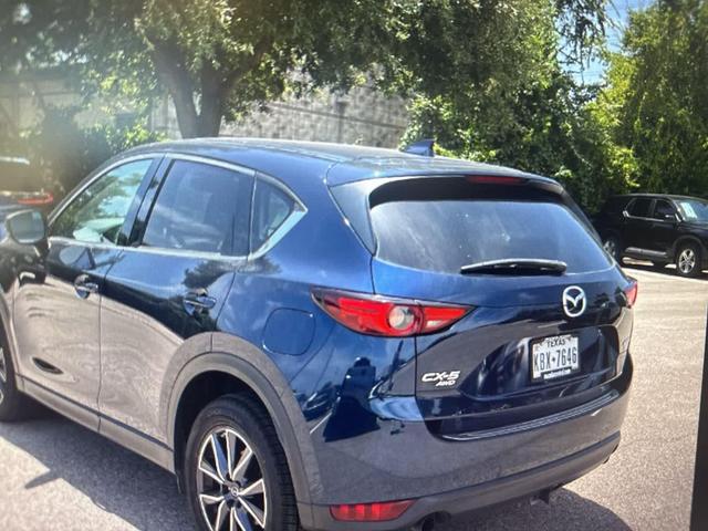 Photo of 2017 Deep Crystal Blue Mica Mazda CX-5