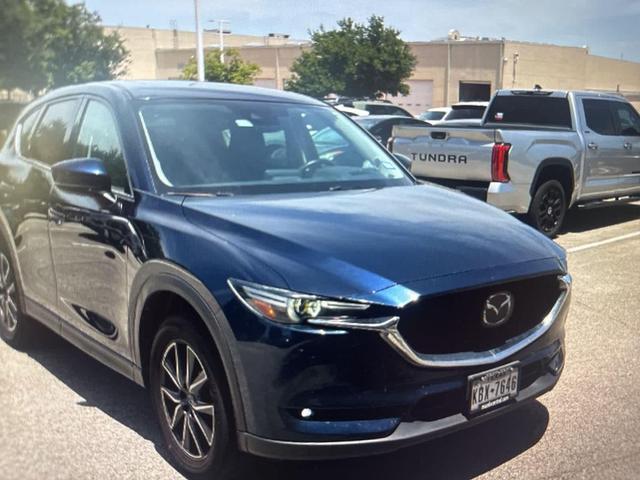 Photo of 2017 Deep Crystal Blue Mica Mazda CX-5