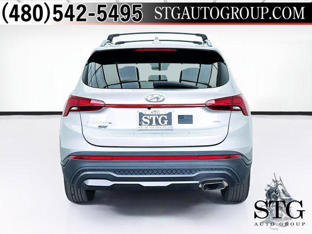 Photo of 2022 Shimmering Silver Hyundai SANTA FE