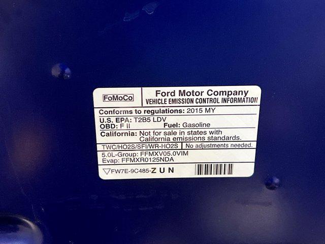 Photo of 2015 Deep Impact Blue Metallic Ford Mustang
