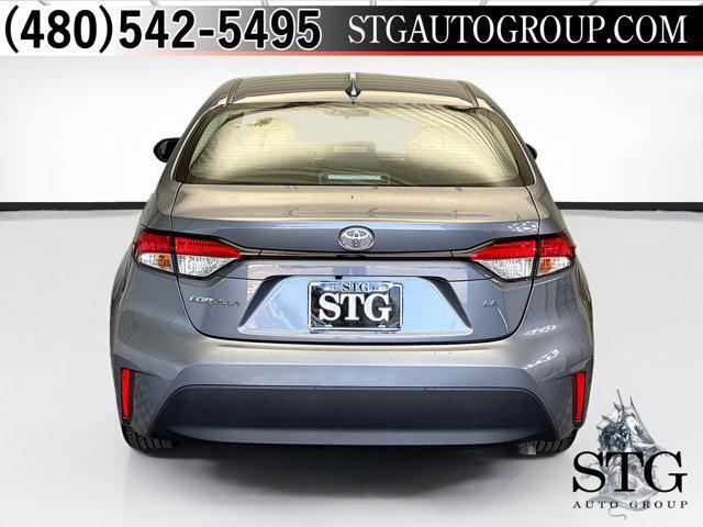 Photo of 2024 Celestite/Midnight Black Metallic Toyota Corolla