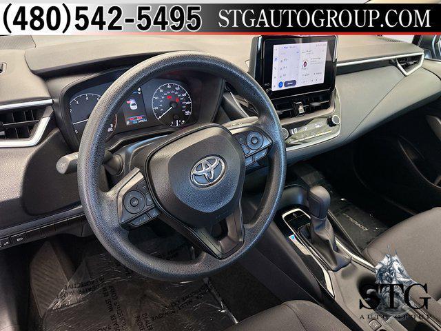 Photo of 2024 Celestite/Midnight Black Metallic Toyota Corolla