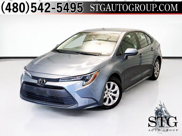 Photo of 2024 Celestite/Midnight Black Metallic Toyota Corolla