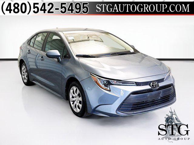 Photo of 2024 Celestite/Midnight Black Metallic Toyota Corolla