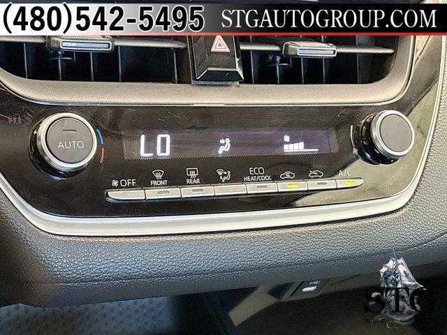 Photo of 2024 Celestite/Midnight Black Metallic Toyota Corolla
