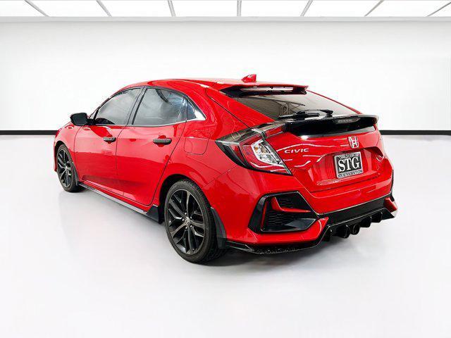 Photo of 2021 Red Honda Civic