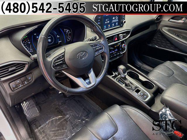 Photo of 2019 Quartz White Hyundai SANTA FE