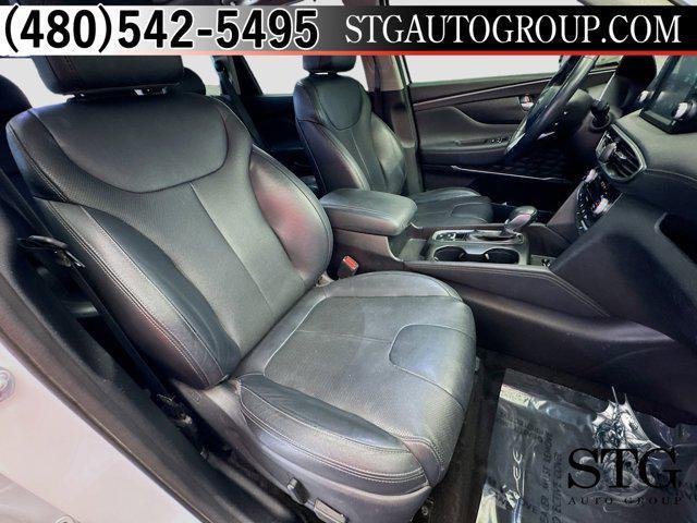 Photo of 2019 Quartz White Hyundai SANTA FE