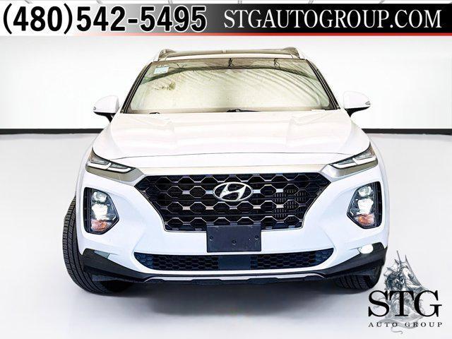 Photo of 2019 Quartz White Hyundai SANTA FE