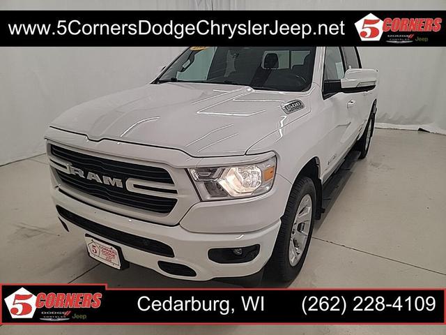 Photo of 2021 Bright White Clearcoat RAM 1500