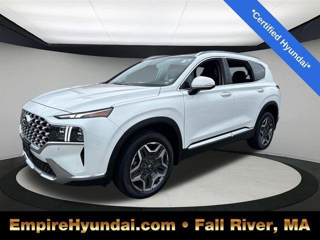 Photo of 2022 Quartz White Hyundai SANTA FE