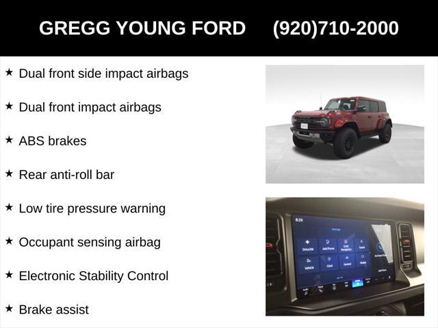 Photo of 2025 Ruby Red Metallic Tinted Clearcoat Ford Bronco