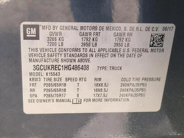 Photo of 2017 Teal Chevrolet Silverado 1500