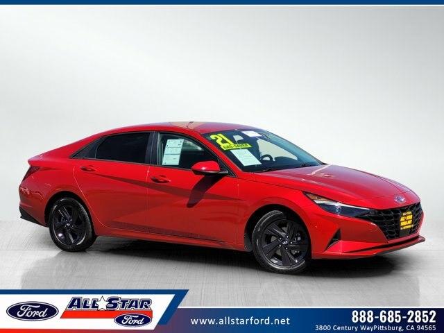 Photo of 2021 Calypso Red Hyundai ELANTRA