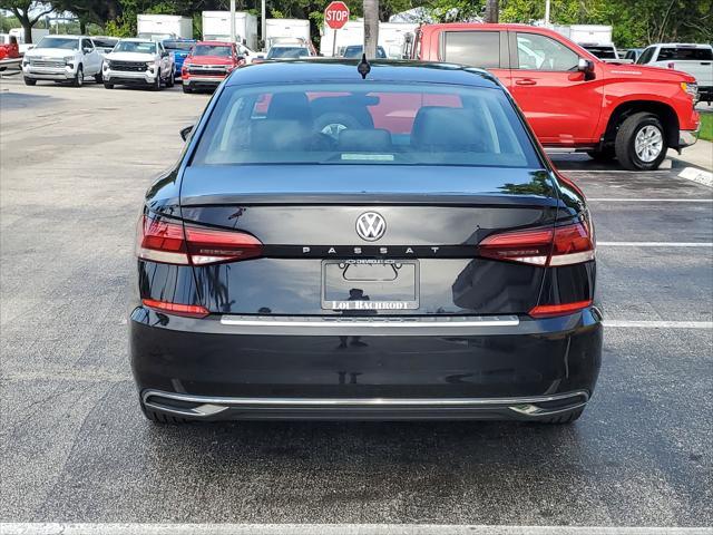 Photo of 2022 Deep Black Pearl Volkswagen Passat