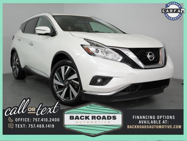Photo of 2018 Pearl White Nissan Murano