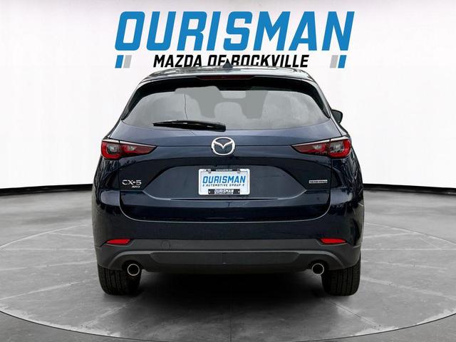 Photo of 2022 Deep Crystal Blue Mica Mazda CX-5