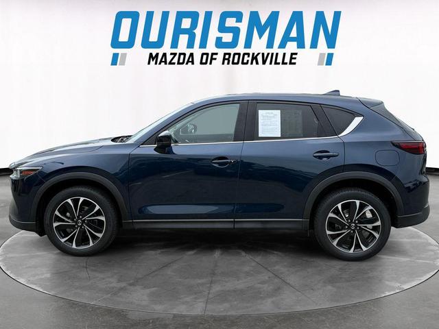 Photo of 2022 Deep Crystal Blue Mica Mazda CX-5