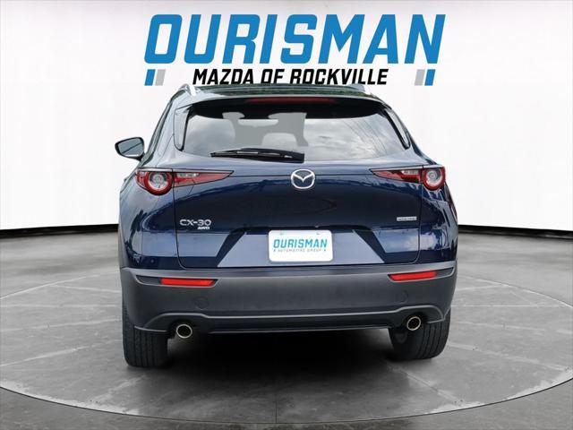 Photo of 2022 Deep Crystal Blue Mica Mazda CX-30