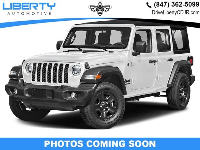 Photo of 2025 Bright White Clearcoat Jeep Wrangler