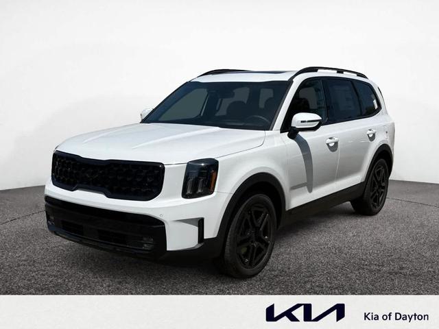Photo of 2025 Glacier White Kia Telluride