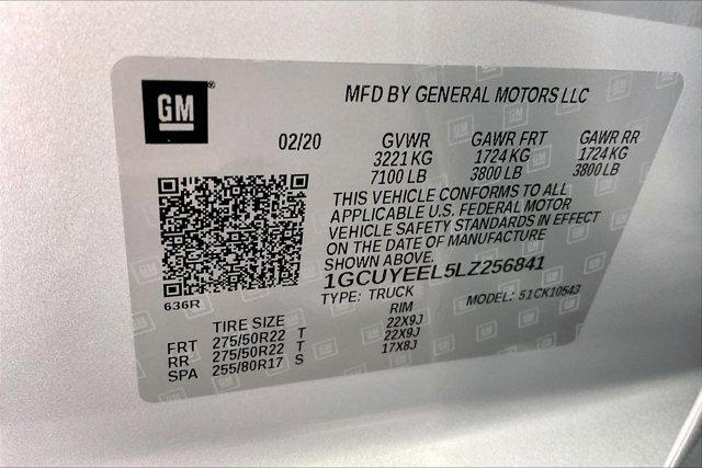 Photo of 2020 Silver Ice Metallic Chevrolet Silverado 1500