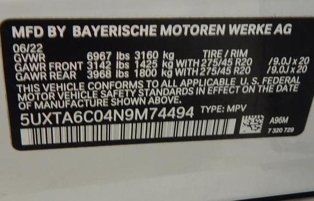 Photo of 2022 Alpine White BMW X5 PHEV