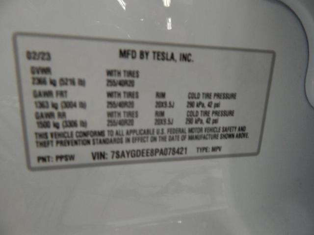 Photo of 2023 Pearl White Multi Tesla Model Y