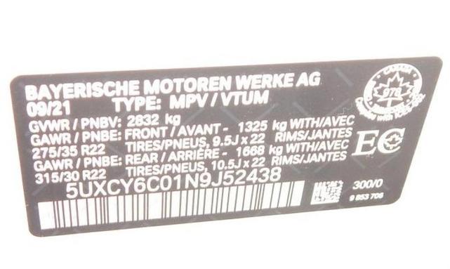 Photo of 2022 Alpine White BMW X6