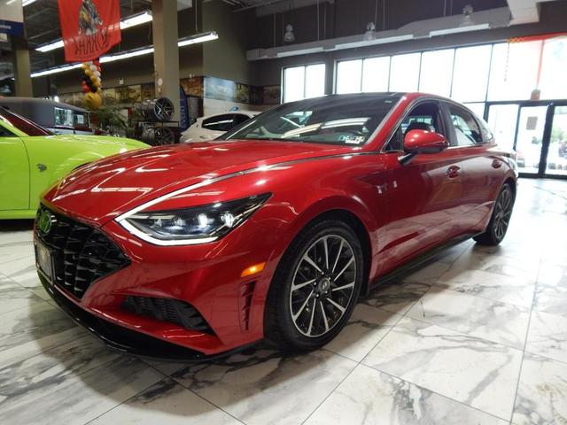 Photo of 2021 Calypso Red Hyundai SONATA