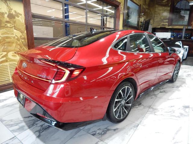 Photo of 2021 Calypso Red Hyundai SONATA