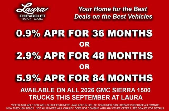 Photo of 2026 Metallic GMC Sierra 1500