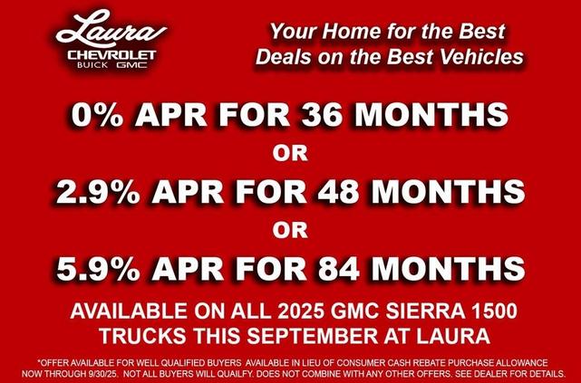 Photo of 2025 Summit White GMC Sierra 1500