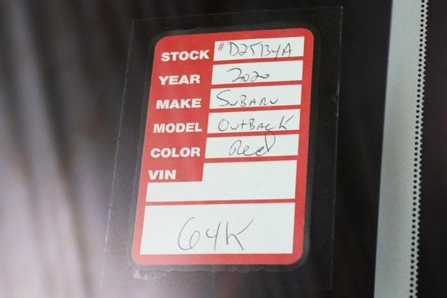 Photo of 2020 Crimson Red Pearl Subaru Outback